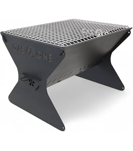 TrailBlazer Gear - Foldable Charcoal Grill